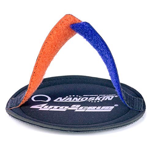 AUTOSCRUB 5 3/4" Hand Strap Applicator – Clay Bar Alternative Hand Applicator