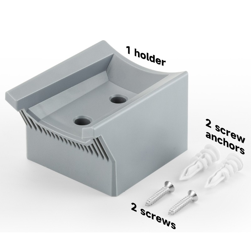 Space Saving Vertical Blower Wall Mount Heavy Type Plastic Blower Brackets