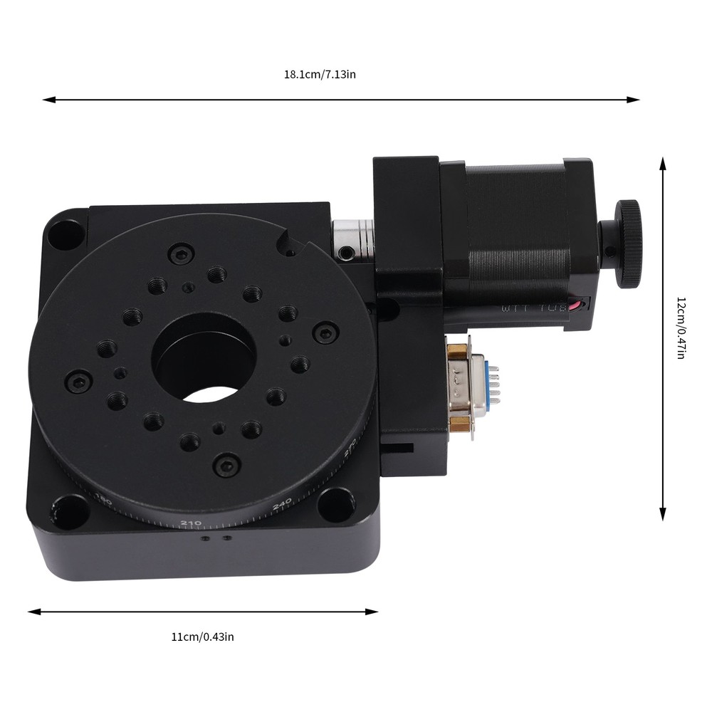 Electric Optical Rotation Platform Motorized Rotation Stage Optical Rotary Table