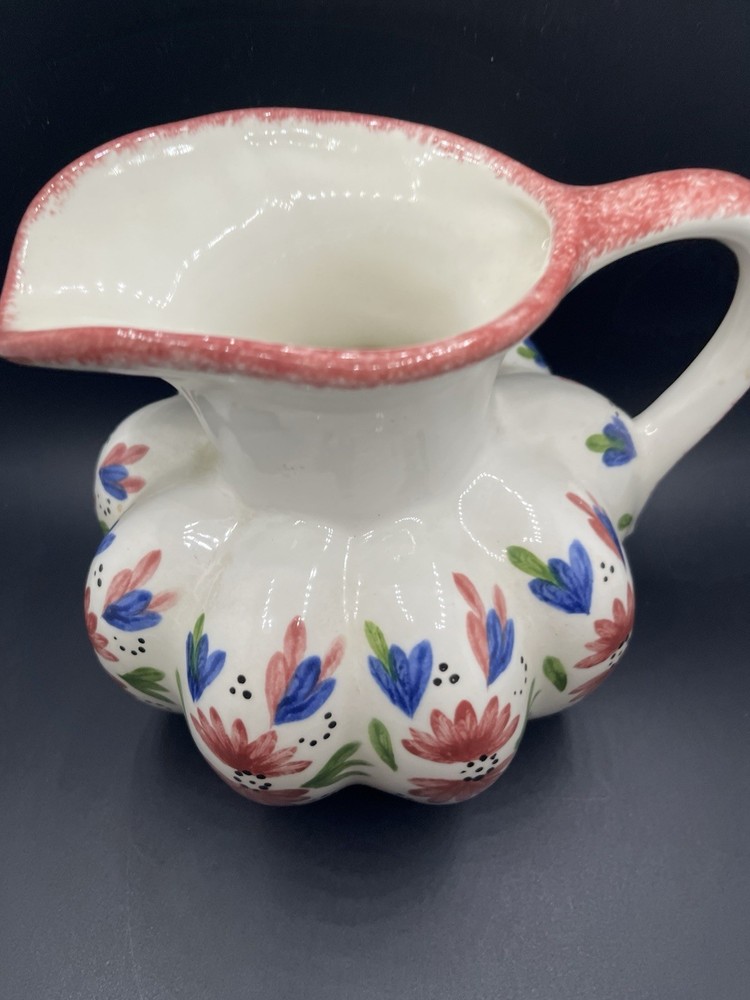 Beautiful Mediterranean Style Pitcher 6”
