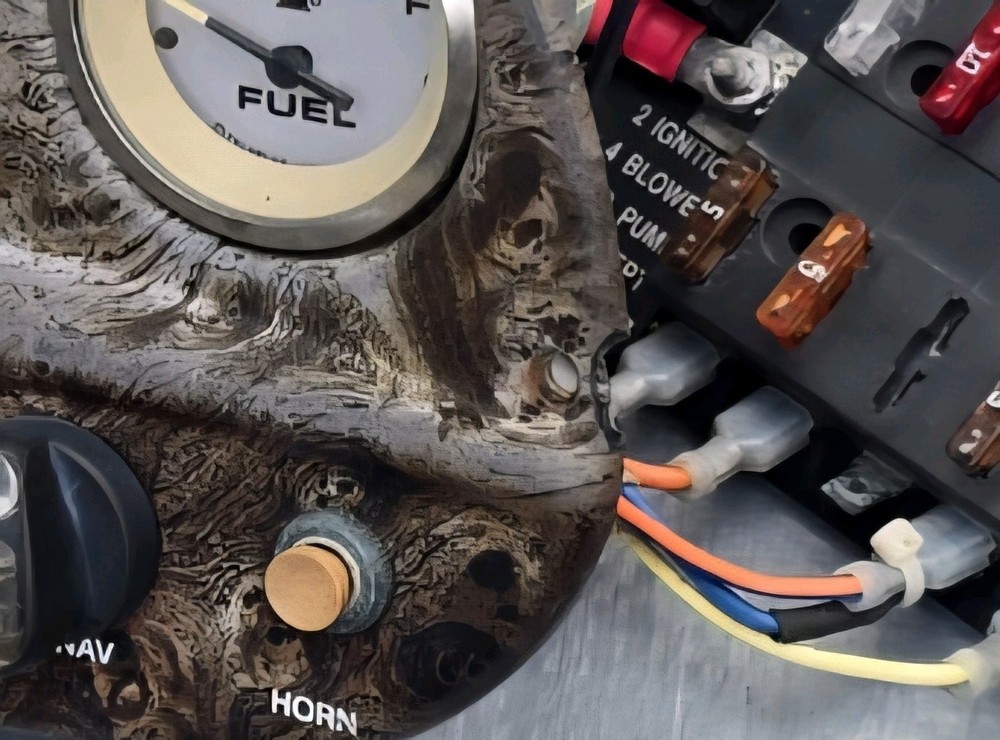 2001 Stingray 190 Complete Instrument Panel, Gauges, Read Description