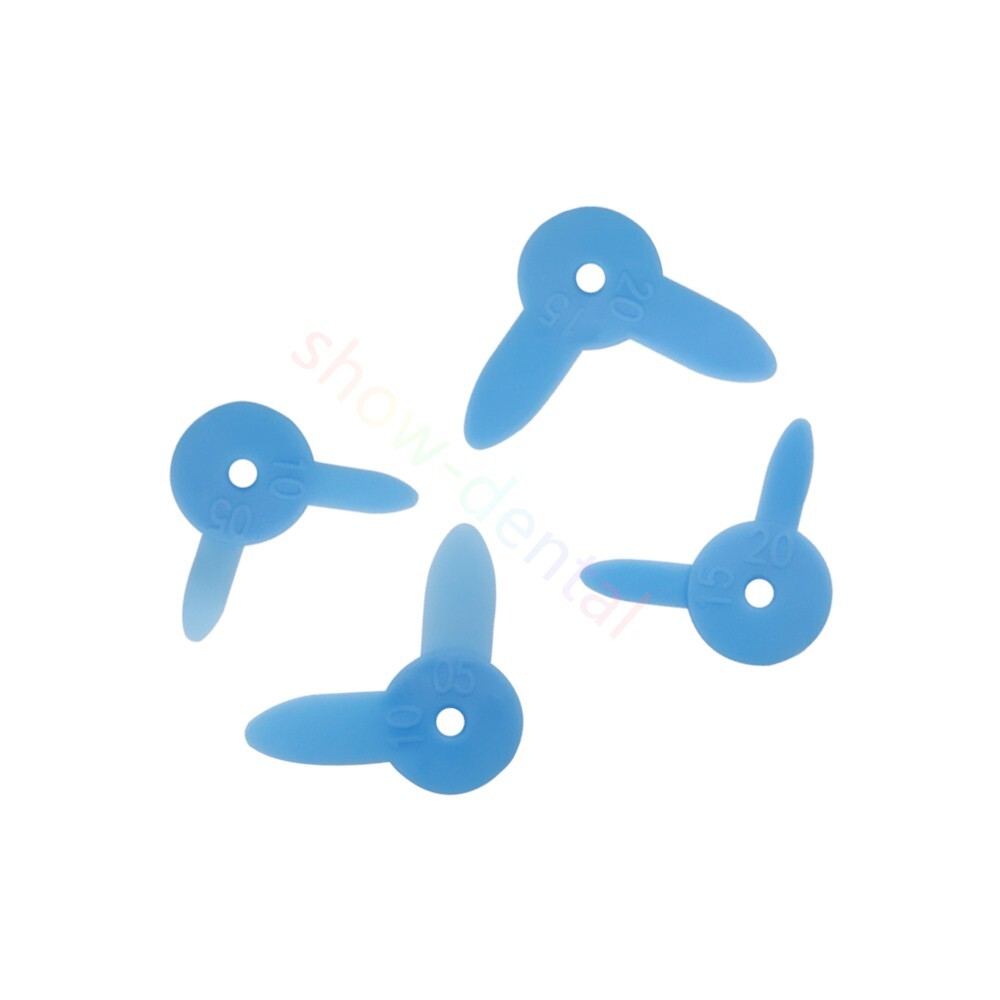 Dental Interproximal Fleximeter Strips Teeth Gap Bite Occlusion Messure Ruler