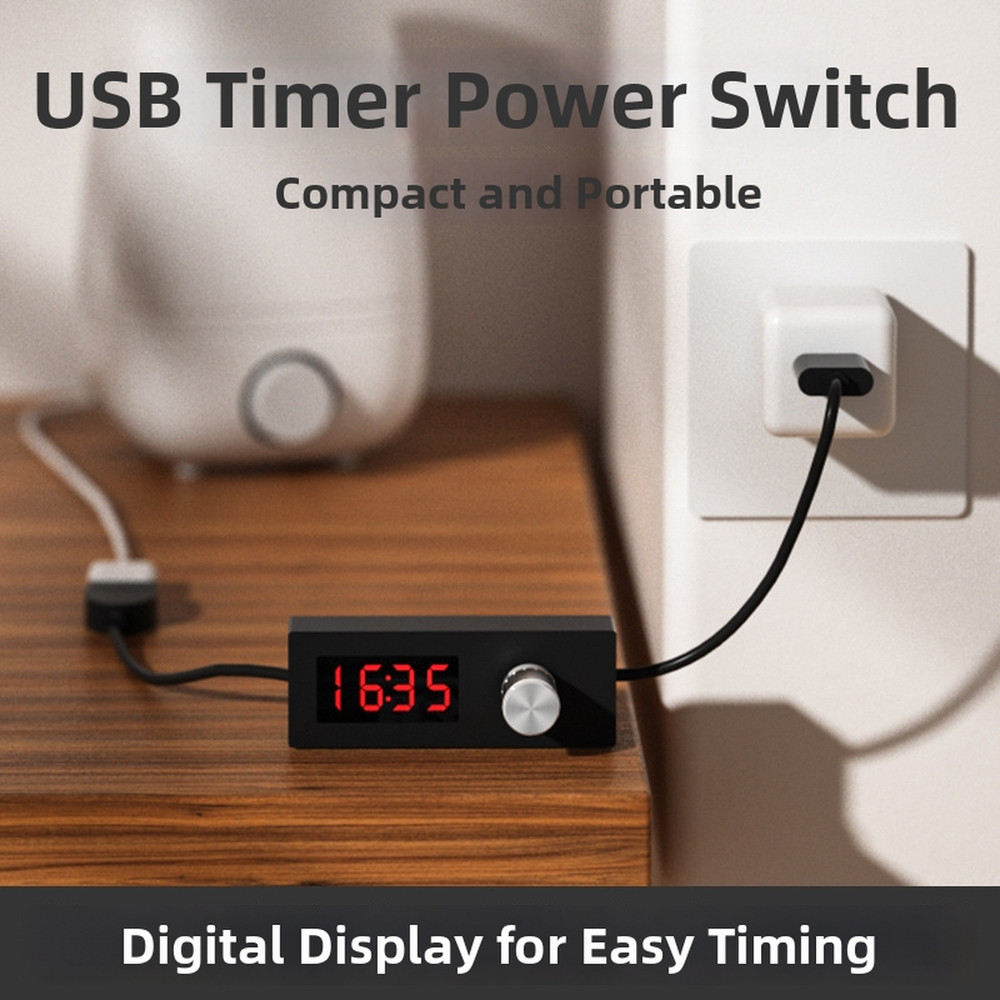 For Fish Tank Equipment USB Power-off Switch Countdown Controller For Fish Tanks
