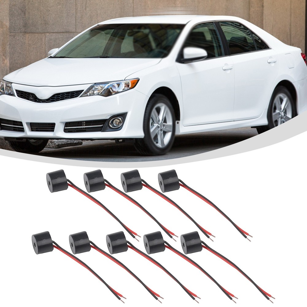 Reliable 10Pcs Active Wired Buzzer for Motorcycles Steering ABS Material