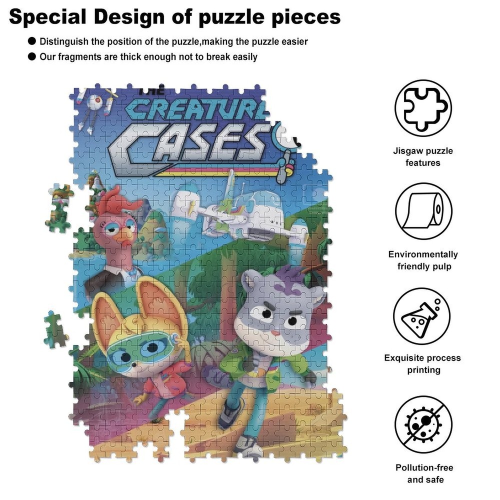 The Creature Cases Jigsaw Puzzle 500 Pieces Gift for Adults