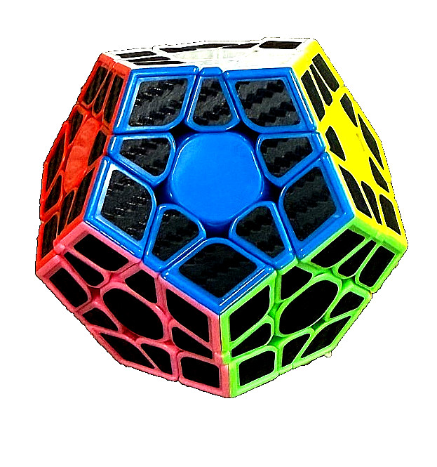 rubix cube, piramid, ivy cube and Decaminx.