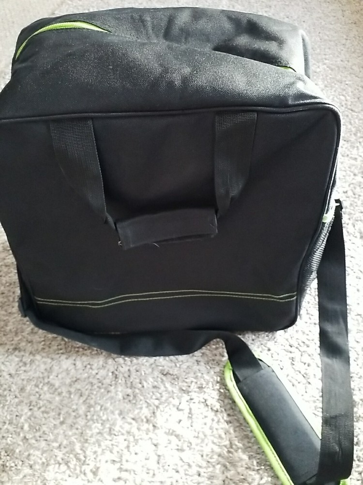 Athletico Ski Boot Bag Black Athletic Bag Padded EUC. OC