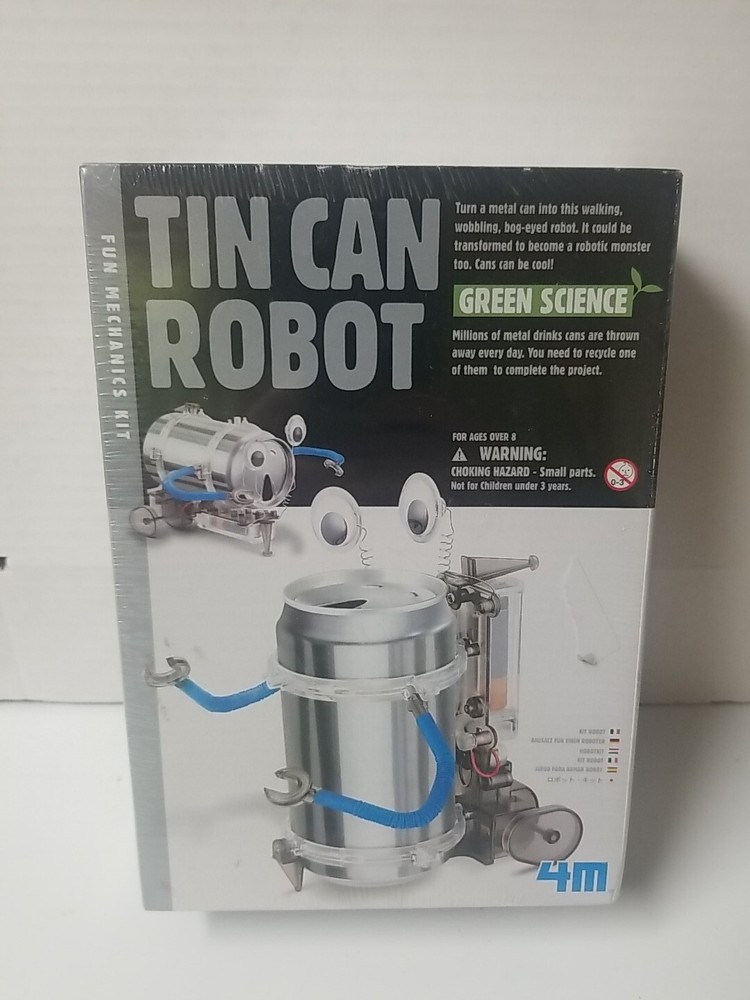 Green Science 4M TIN CAN ROBOT