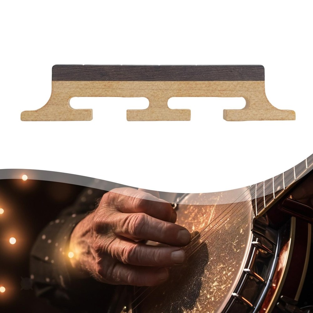 5 String Banjo Bridge Bridge Accessory for Beginners Professional Stringed