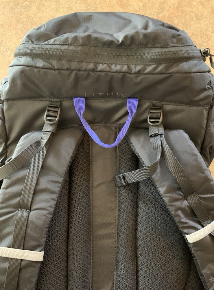 Lithic Internal Rigid Frame Padded Belt Hiking Backpack