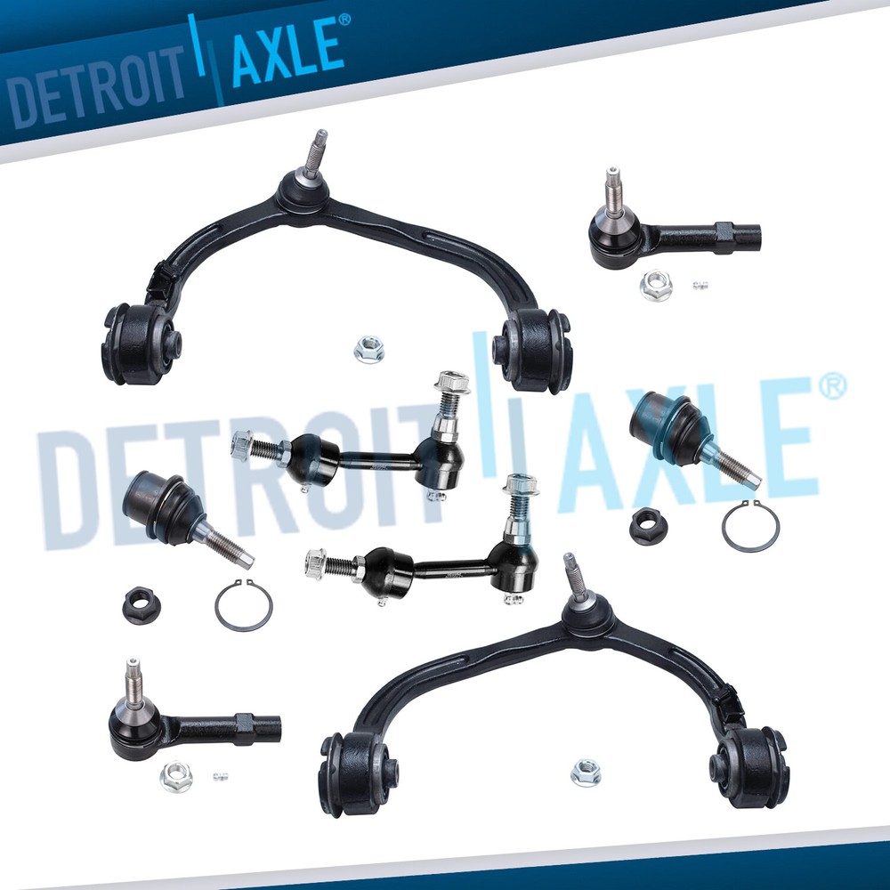 Complete Front Suspension Kit for 2003 2004 Expedition Navigator 15" Control arm
