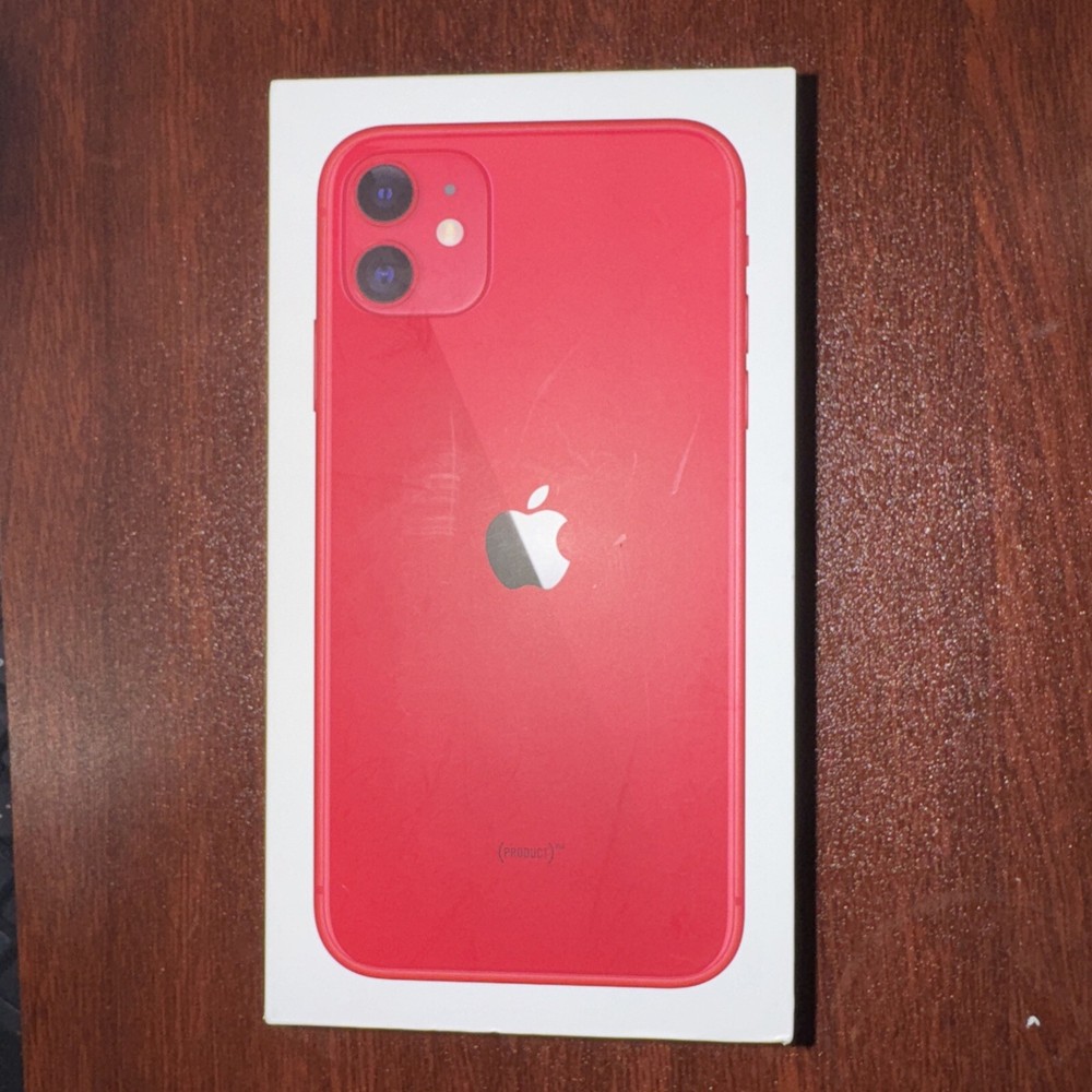 Apple iPhone 11 Original RED 64GB - Empty Box Only