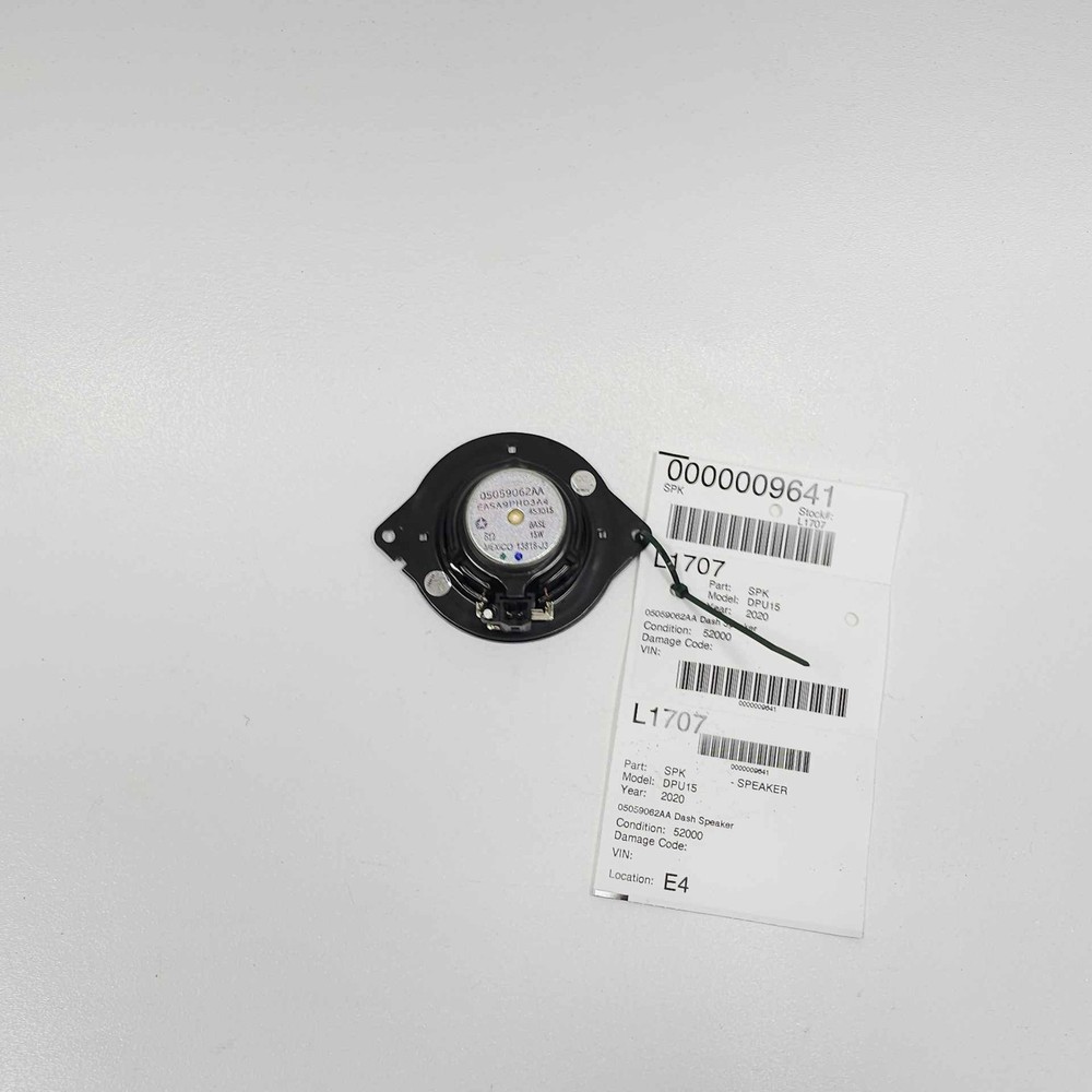 20 DODGE PICKUP 1500 Speaker 05059062aa Dash Speaker