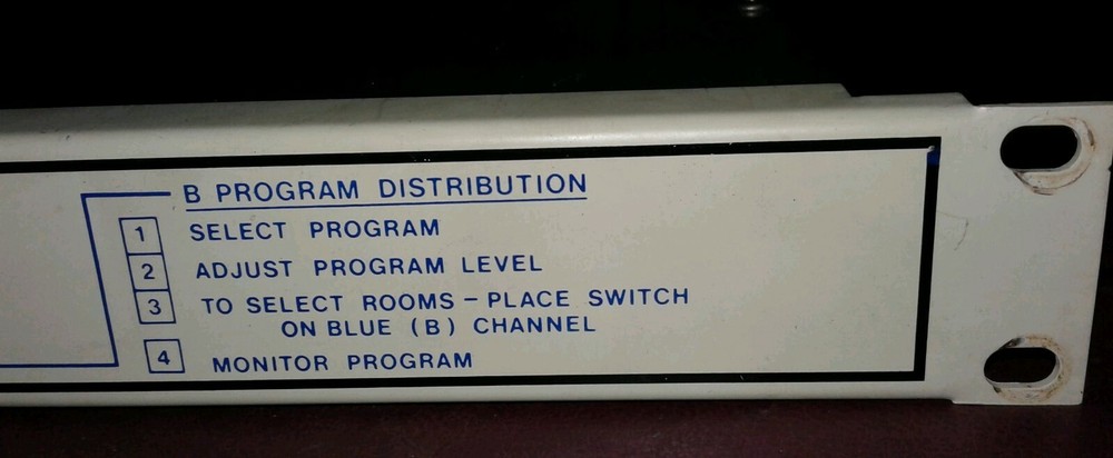 Bogen Communications MCP-B Intercom B Program Control Panel