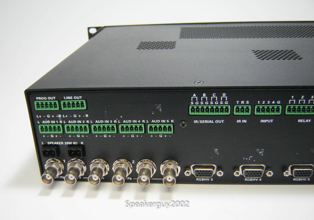 Rack Mountable Crestron MPS-100 / Multimedia Presentation System / 4456879 -- CC