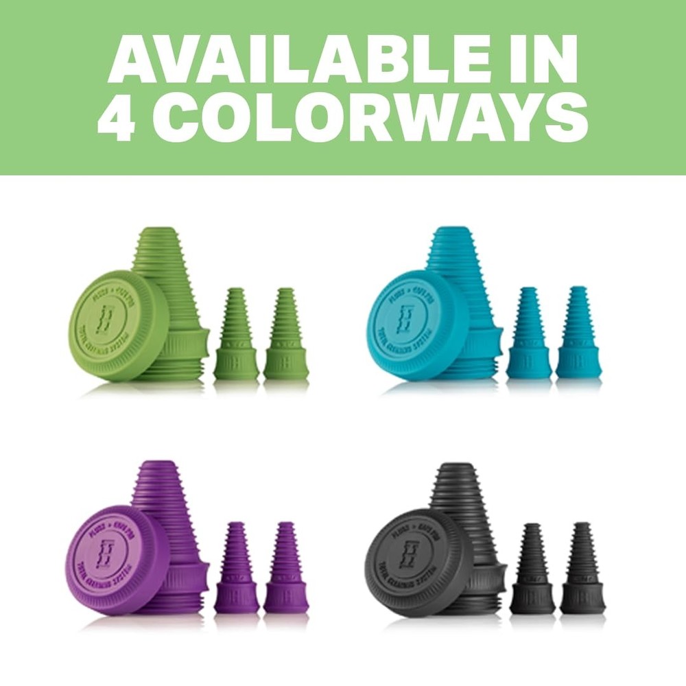 HEMPER Cleaning Plugs + Caps PRO – Silicone Stoppers & Green