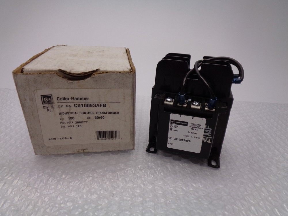CUTLER HAMMER C0100E3AFB TRANSFORMER NSMP