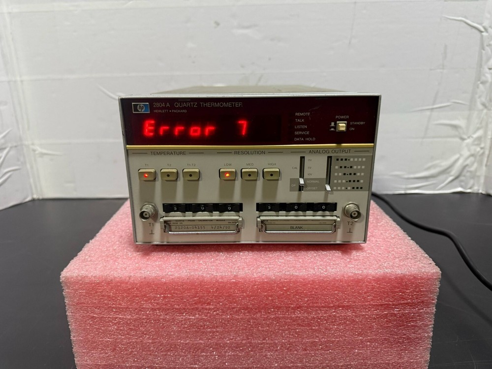 HP 2804A Quartz Thermometer