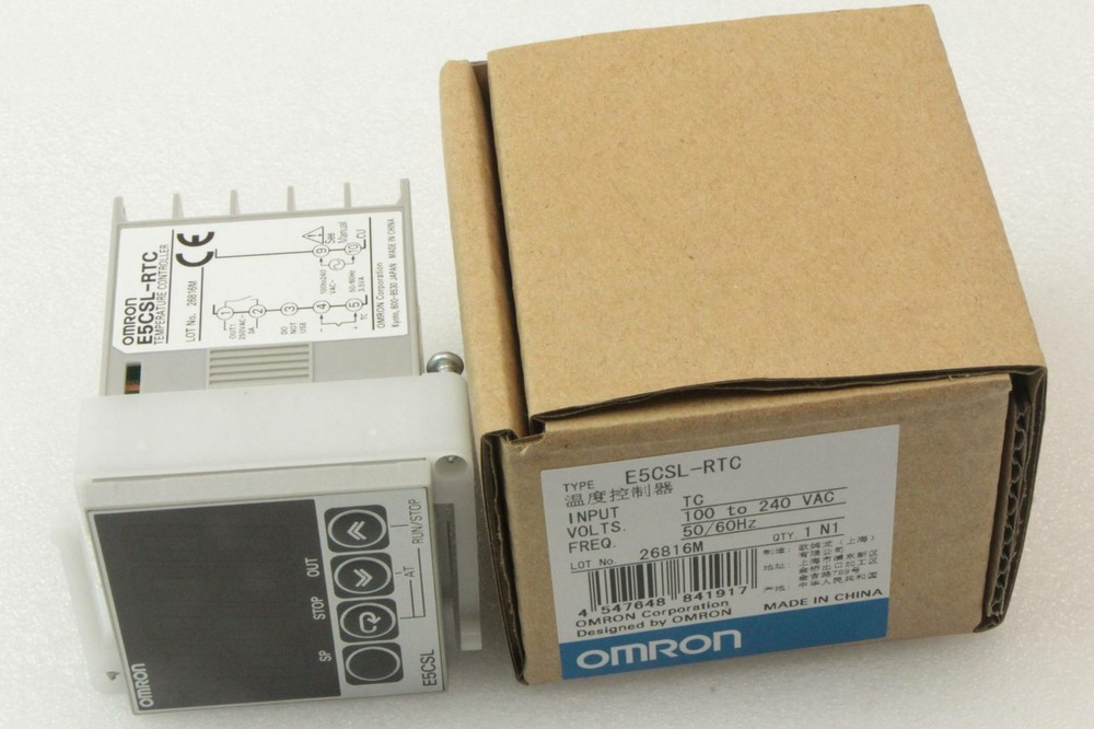 NEW 1PCS Omron Temperature Controller E5CSL-RTC E5CSLRTC 100-240V