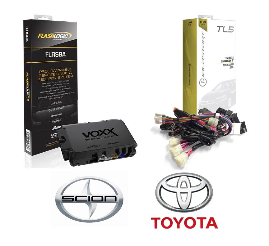 Flashlogic FLRSBA Remote Start Add-On Module 3X LOCK Start Toyota Scion 2010+