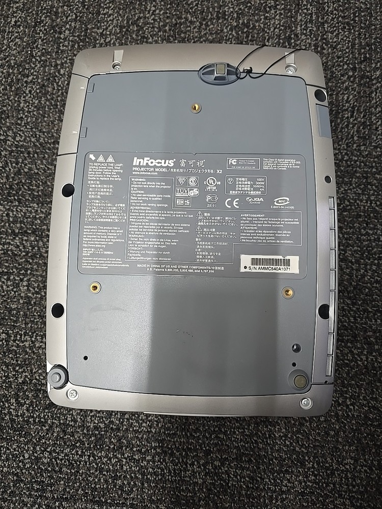 INFOCUS X2 LCD Digital Projector With Bulb, 500hours, Good Condition