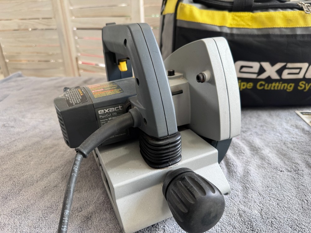 Used - Exact PipeCut 170 Pipe Cutting System with 4 Rollers