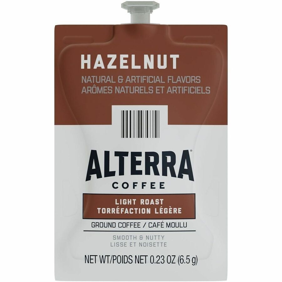 Alterra Hazelnut Flavored Coffee, 40 Flavia Packs, Code 48722