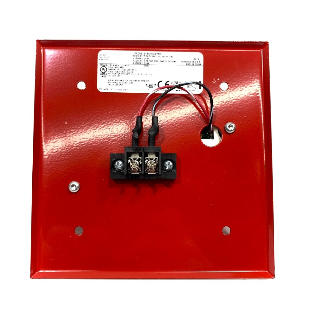 405-6A-T Edwards Strobe Red