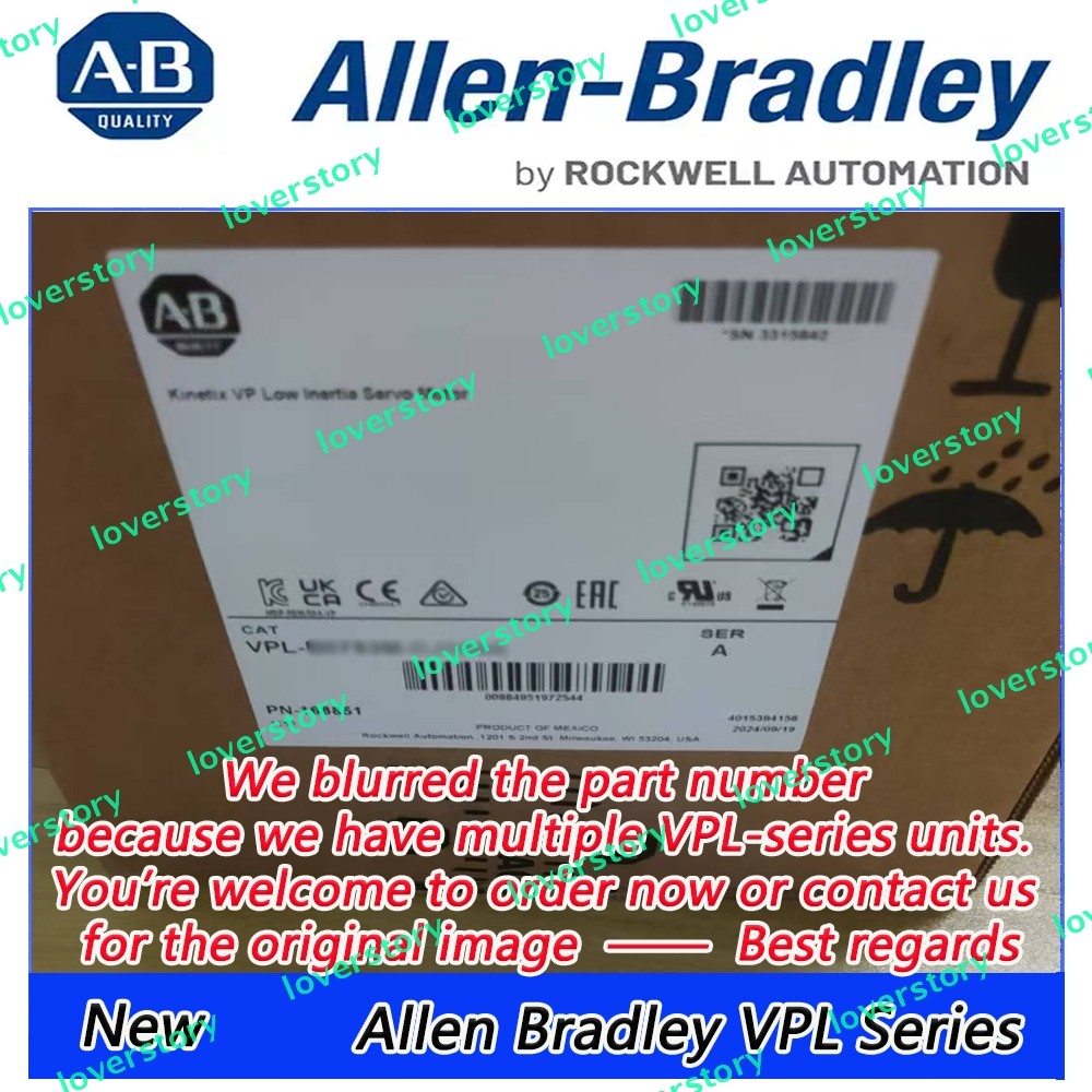 VPL-B0753E-CJ12AA Brand New AB Servo Motor VPL Series In Stock