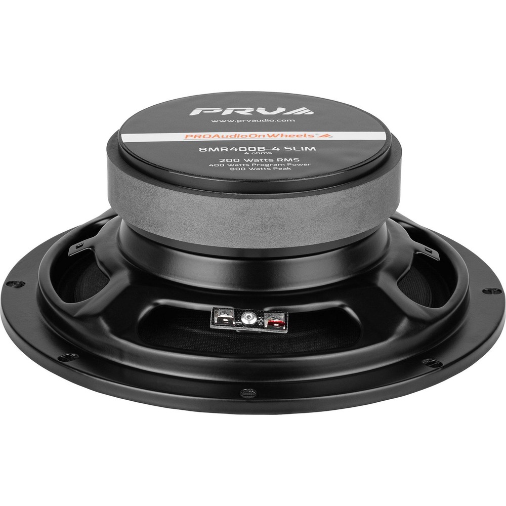 PRV Audio 8MR400B-4 SLIM 8" Midrange Speaker 4 Ohm
