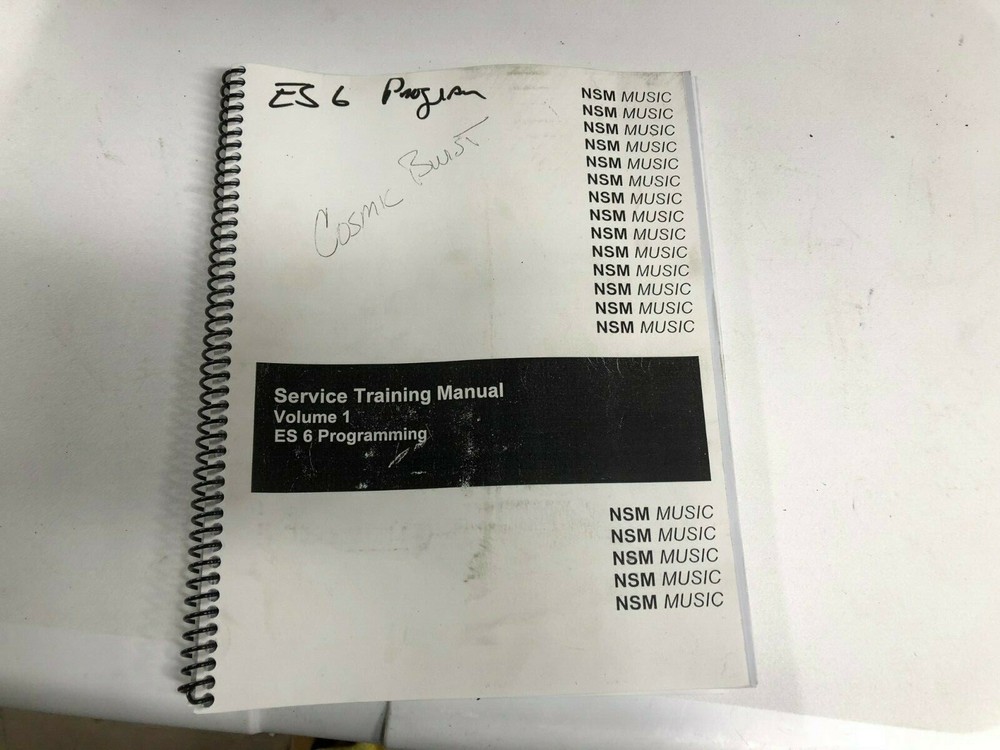 NSM Jukebox ESVI Manual