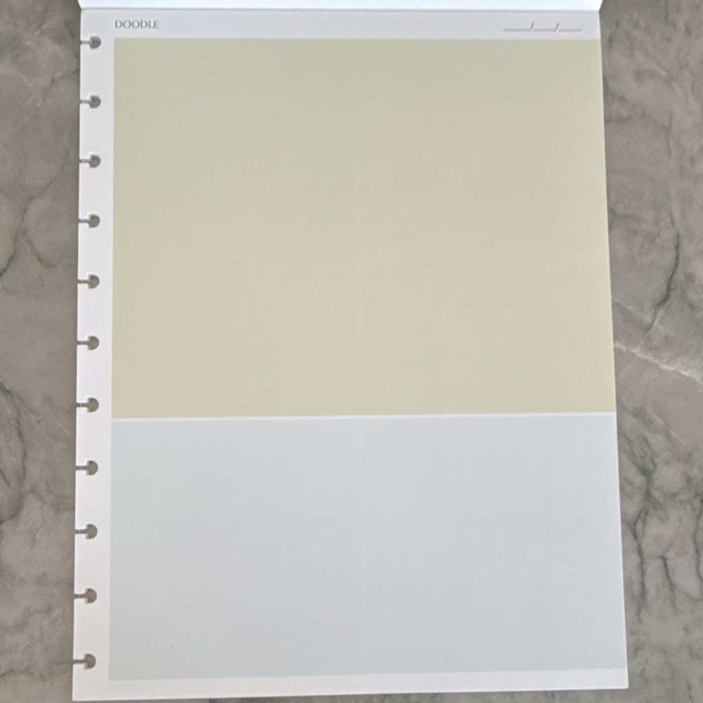 Levenger Circa smartPlanner Doodler Letter Size Planner Refill 25 Sheets