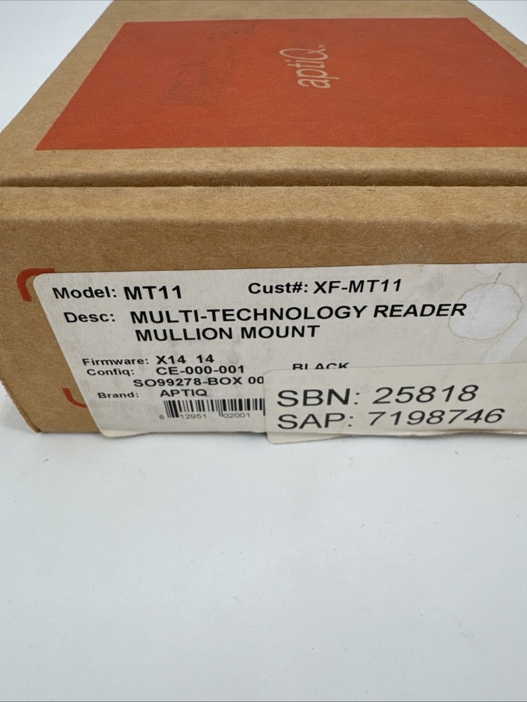 Schlage MT11 Multi-Technology Reader Mullion Mount - Black