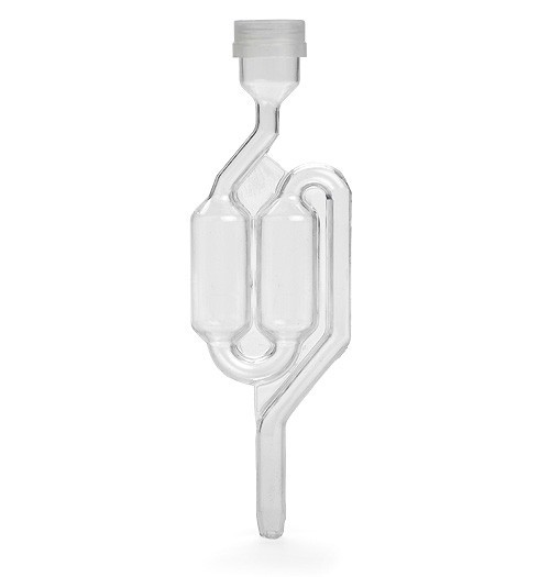 S-Shape Air Lock Grommet Homebrew Beer Fermentation Wine Making.
