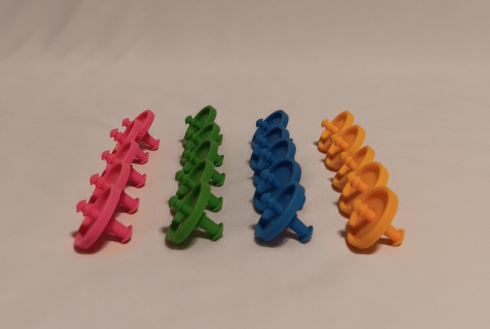 Set of 20 Silicon Bobbin Keepers