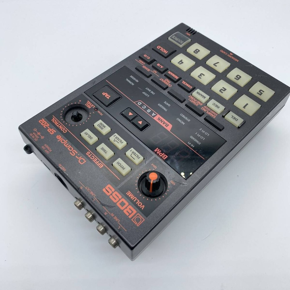 BOSS SP-202 Dr. Sample DJ Sound Module Repair required Read Description Used