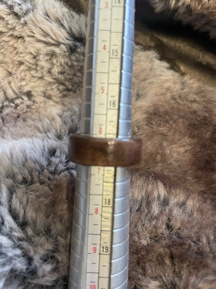 Handmade Black Walnut Ring