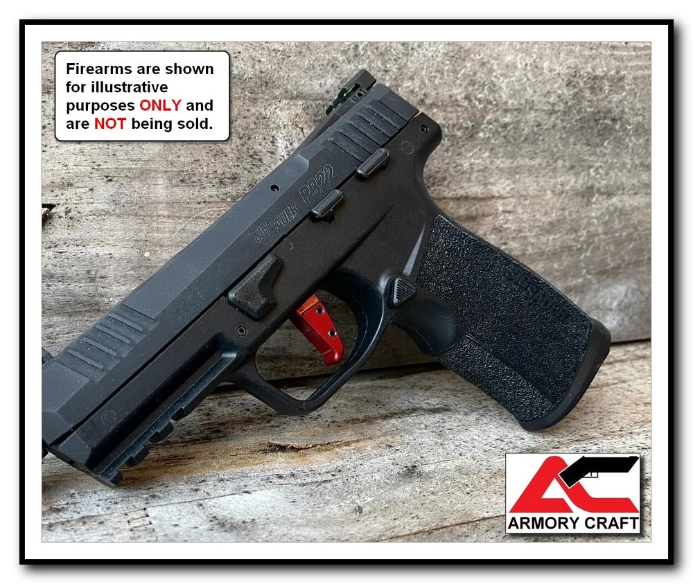 Sig Sauer P322 Dual-Adjustable Flat Trigger by Armory Craft