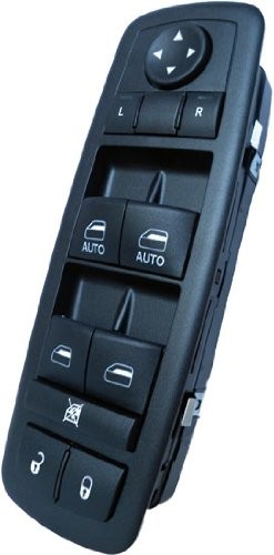 Window Master Switch for 2009-2015 Dodge Ram (Blue Color Glow Light)