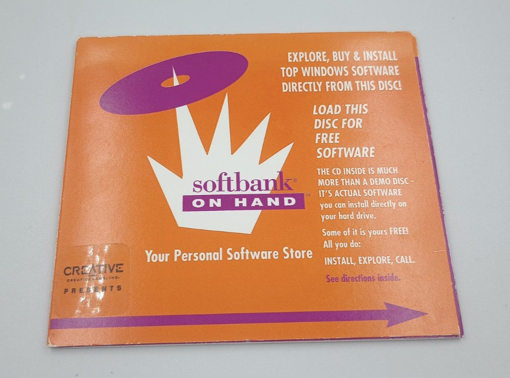 Vintage Software "On Hand" from Softbank 1994 Release