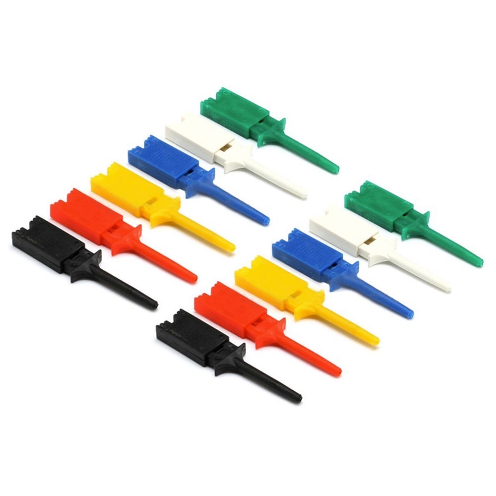 Versatile Testing Clip Hook Set for Mini For Electronics 12PCS Small Size