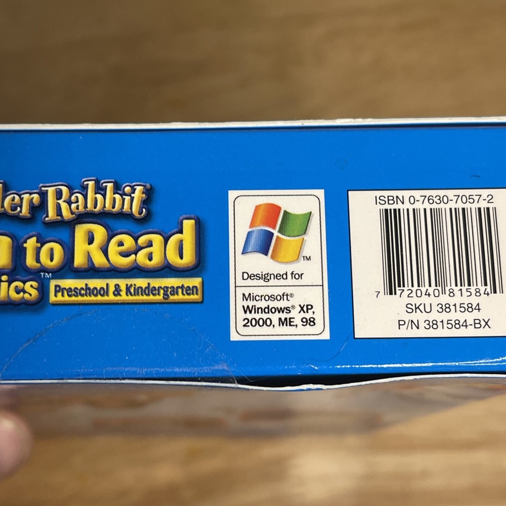 Reader Rabbit Learn To Read With Phonics Preschool & Kindergarten Age 3-6