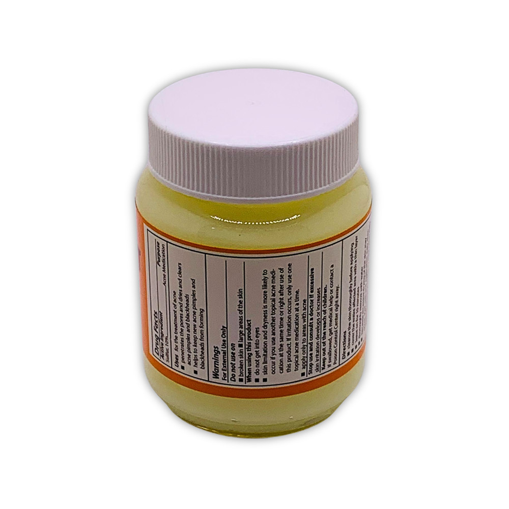 Sulfur Ointment 10% – 2 Pack | 2 oz Jars (External Use)