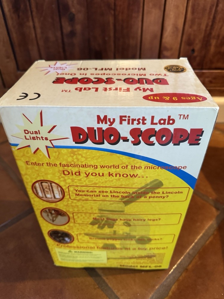 My First Lab Duo-Scope Microscope MFL-06 Extra Slides STEM