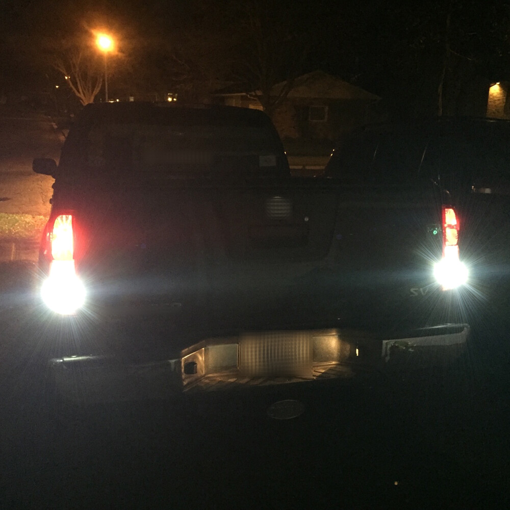 2pcs HID White 921 LED Backup Reverse Light Bulbs for Nissan Frontier 2005-2020