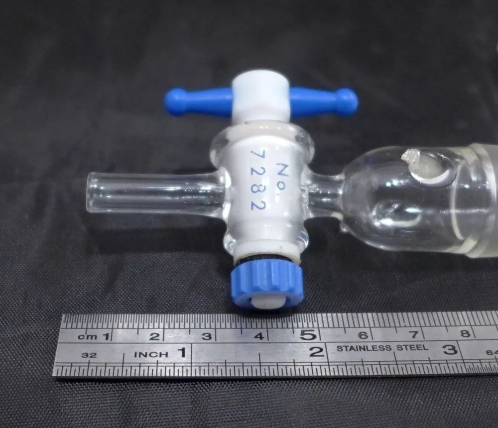 CORNING Pyrex Flow Control Adapter, drip through 24/43 inner/M joint