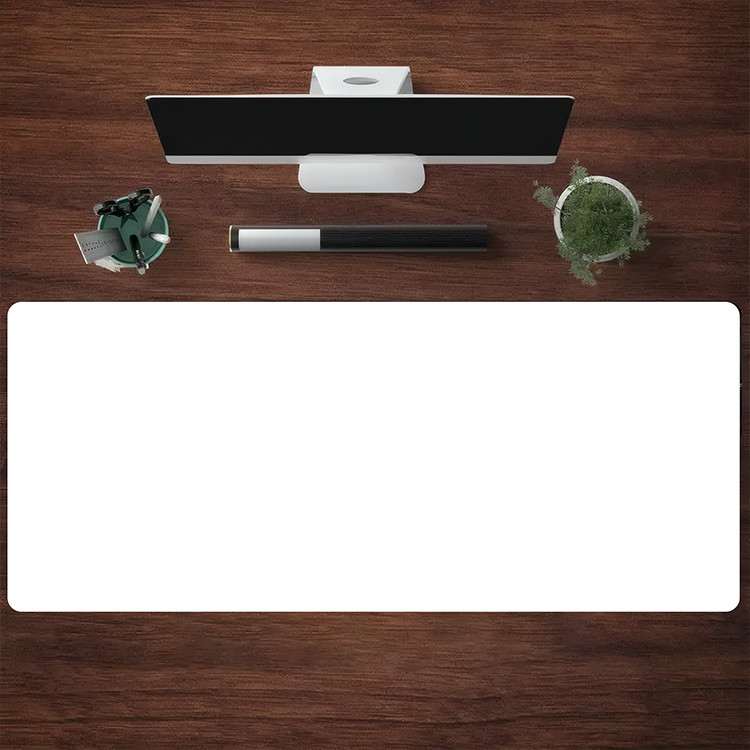40*90cm1pc Linus Torvalds Coding Desk Mat & Linux Logo Mouse Pad - Non-Slip Rubb