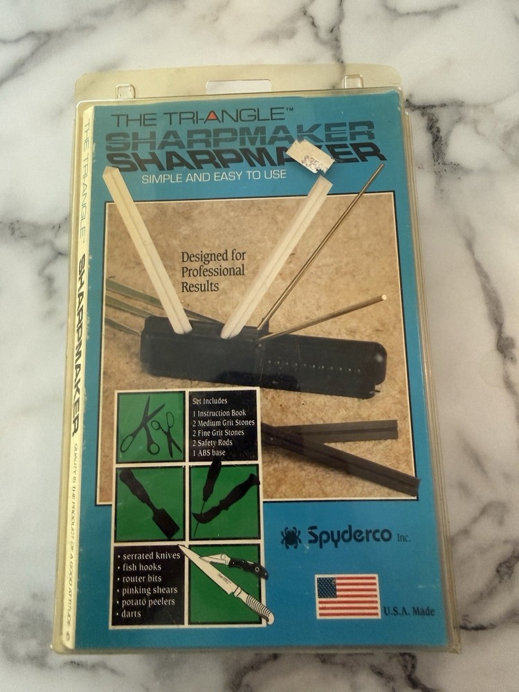 Vintage Spyderco Sharpmaker Sharpener