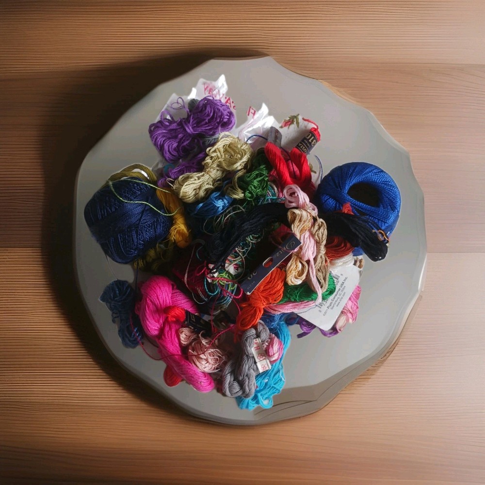 Floss Lot Floss/Thread - Multi Brand-Multi Size- Multicolor