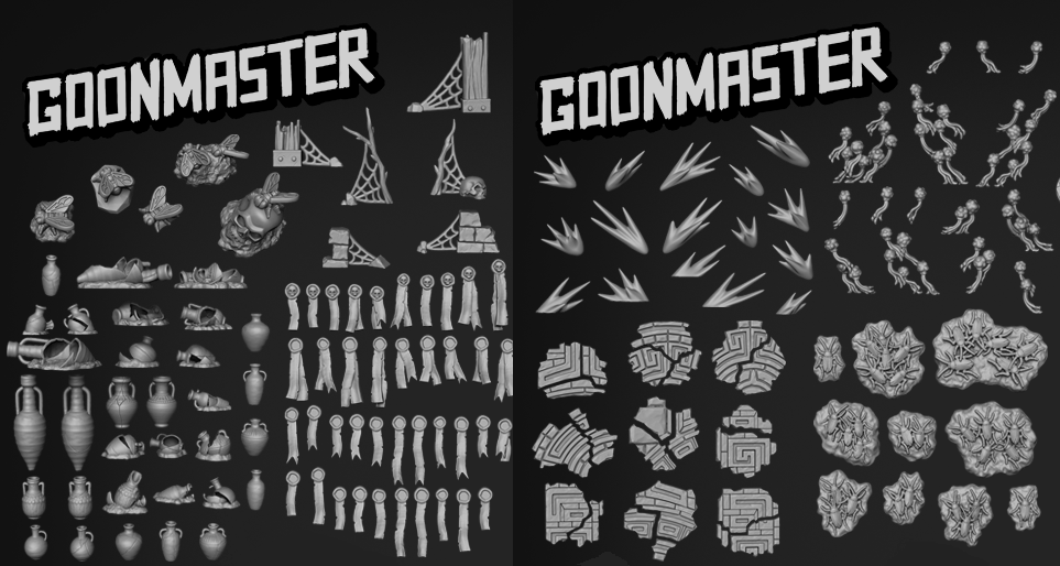 Basing Bits Bundle 164 - 184 Legion Terrain Scenery Tabletop Miniatures 28mm